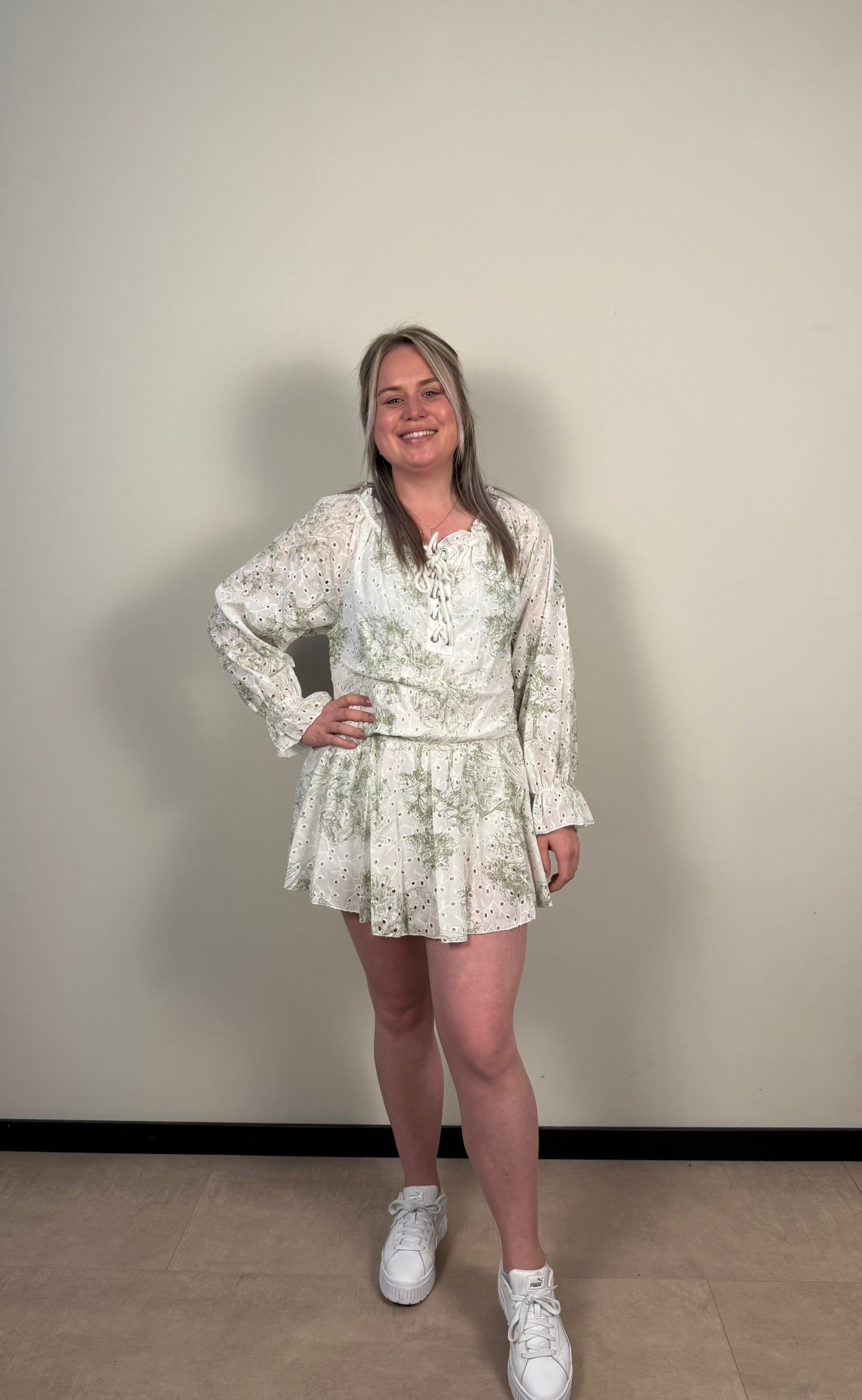 Broderie playsuit - SOPHIE & ME - one size