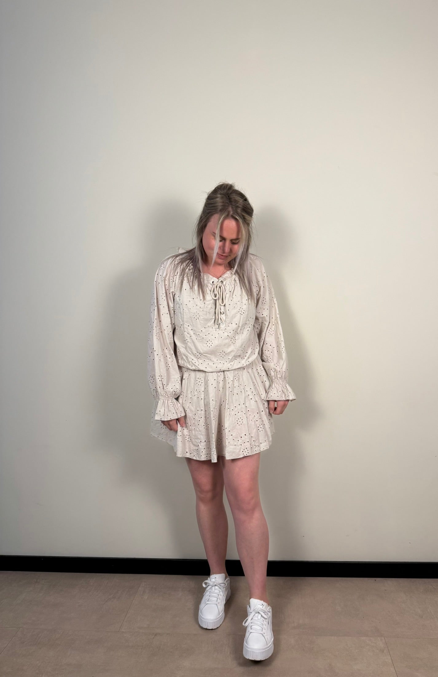 Broderie playsuit - SOPHIE & ME - one size