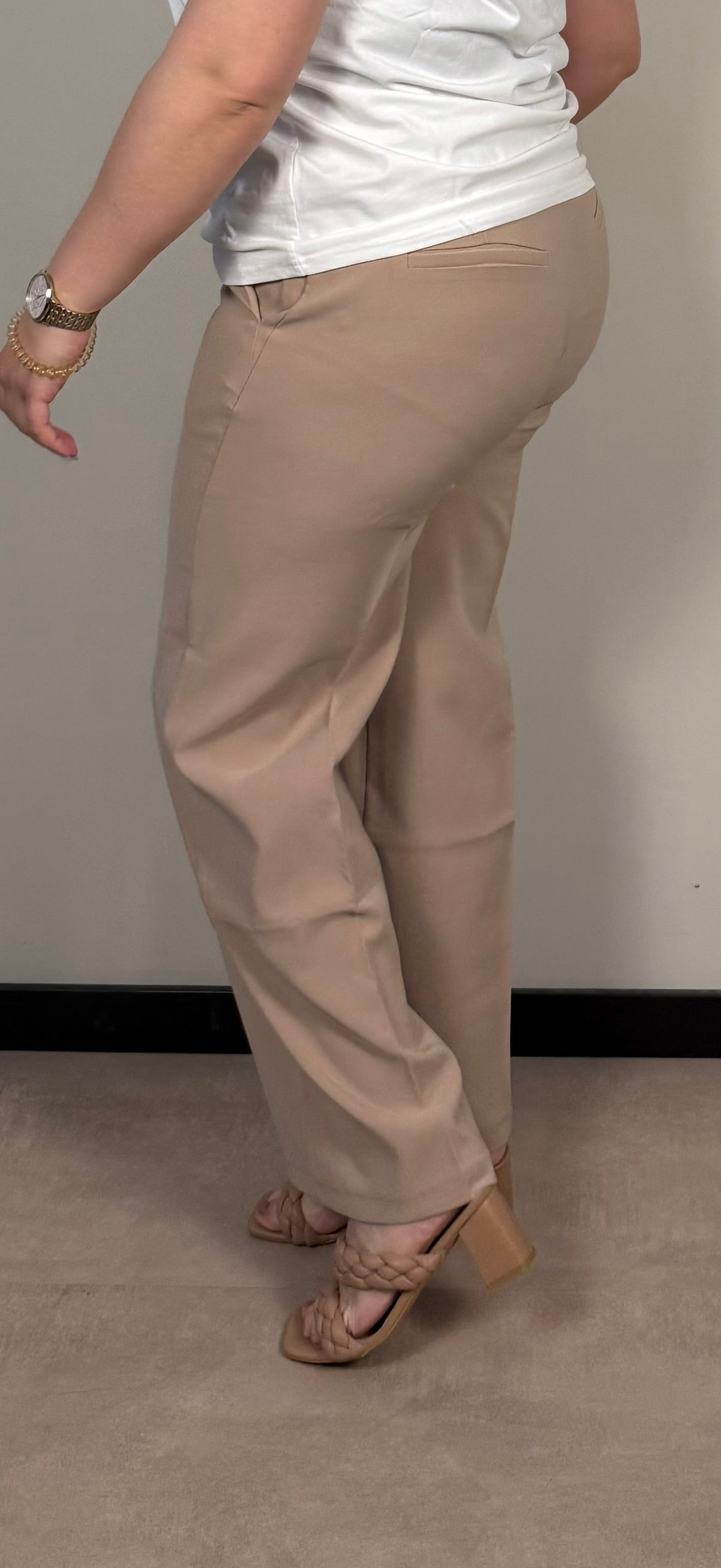 Pantalon - LULUMARY - beige