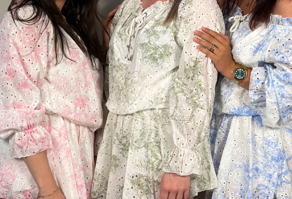 Broderie playsuit - SOPHIE & ME - one size