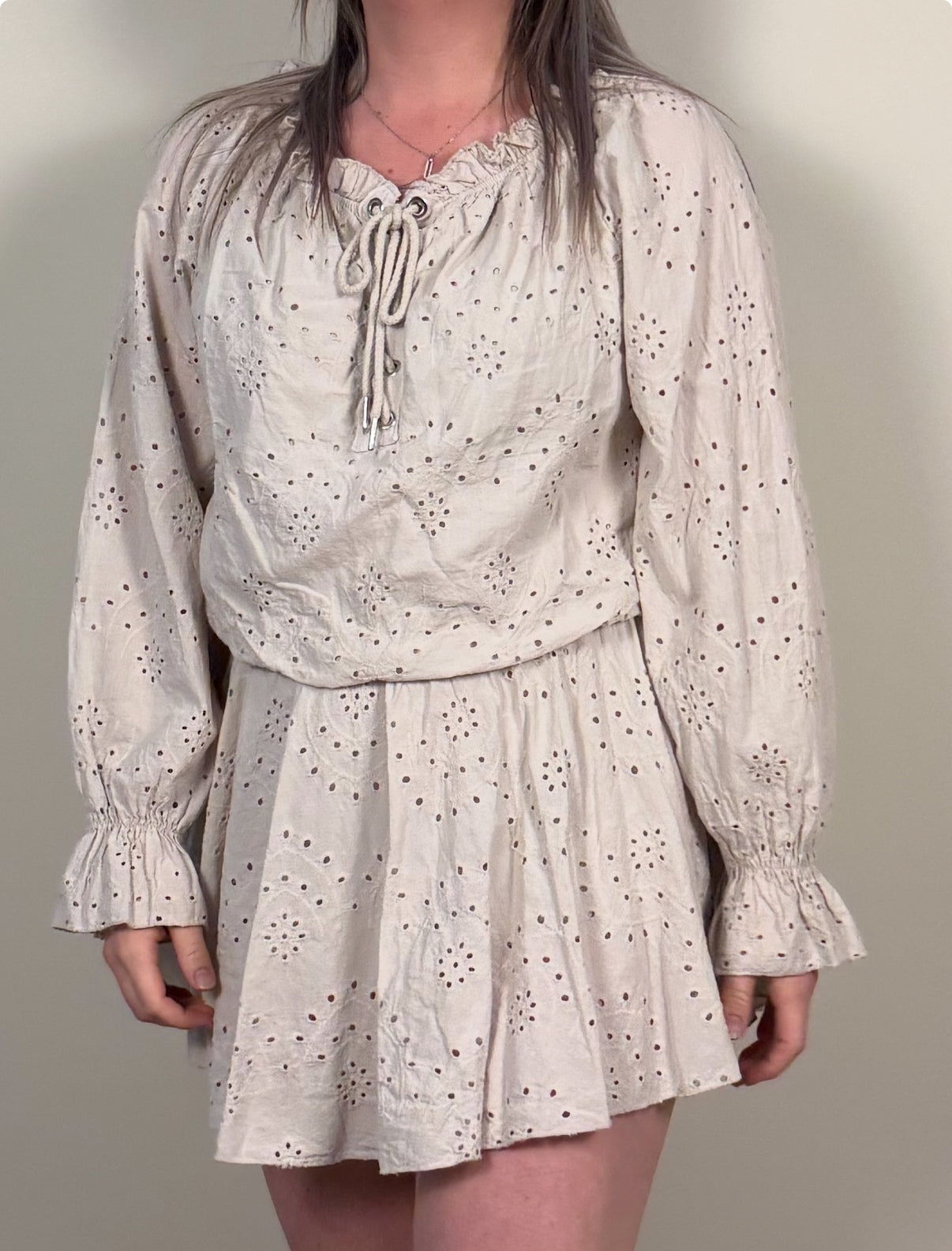 Broderie playsuit - SOPHIE & ME - one size