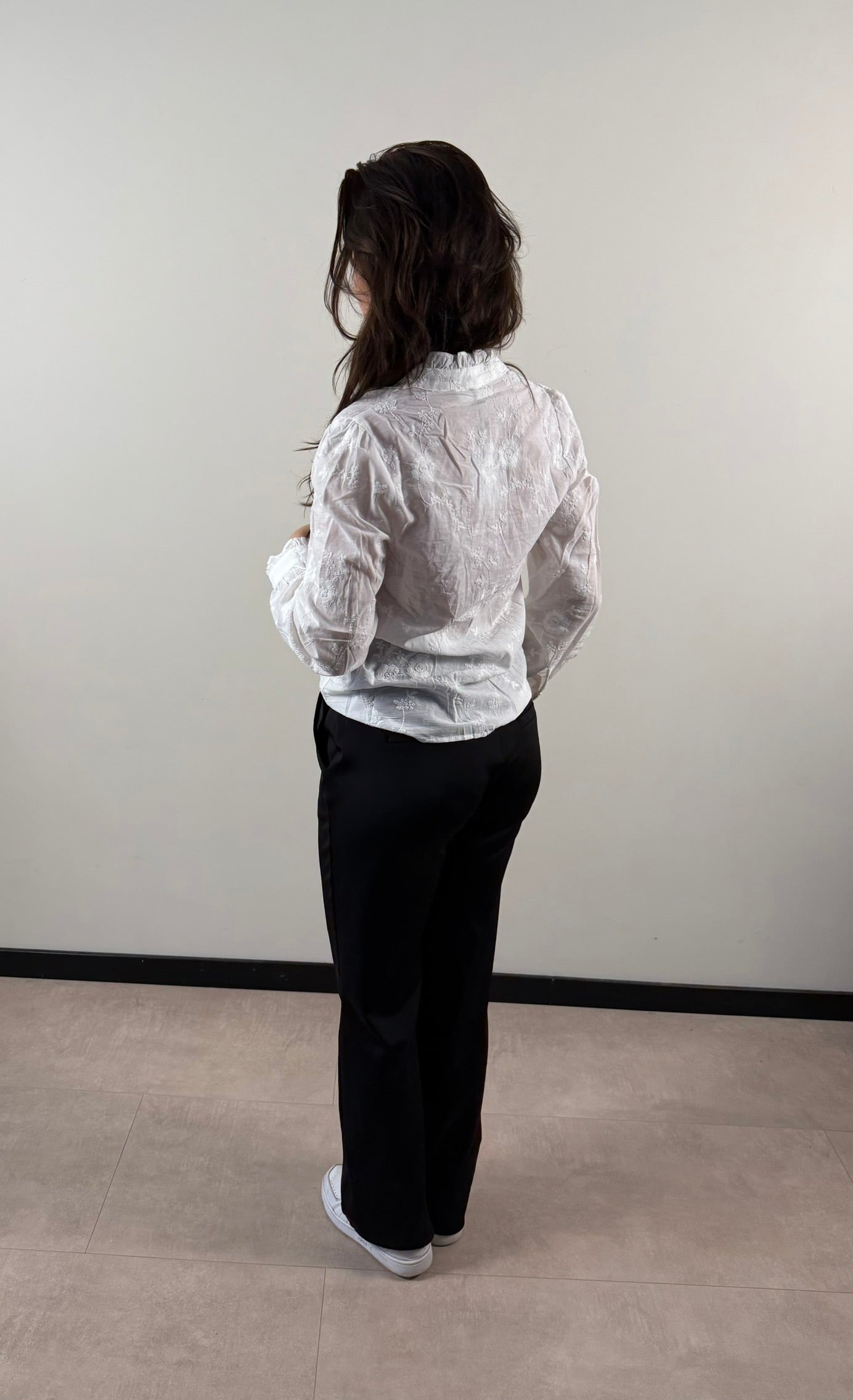 BLOUSE - IN APRIL PARIS 1986 - wit