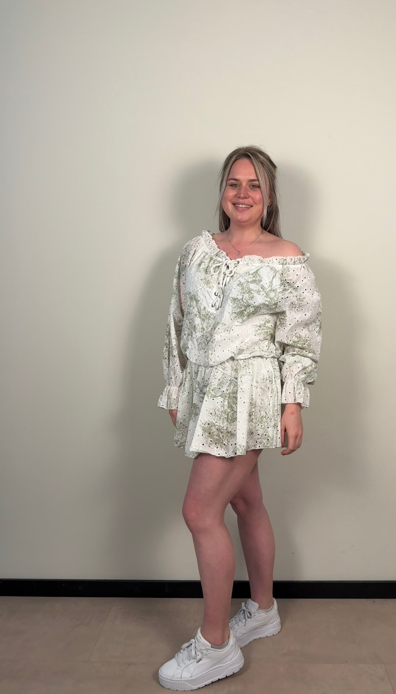 Broderie playsuit - SOPHIE & ME - one size